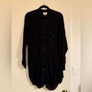 Aritzia Le Fou Tunic top, black xxs
